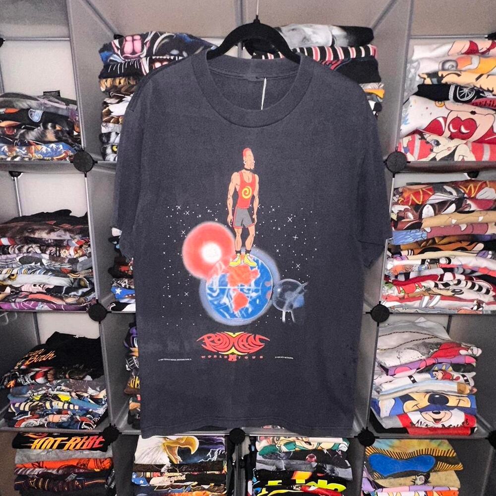 1996 MTV World Tour Dennis Rodman Glow in the Dark - Large 22x30